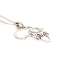 For the Love of Giraffes White Gold Pendant