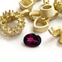 Loose Grape Garnet Gemstone