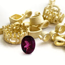 Loose Grape Garnet Gemstone