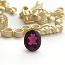 Loose Grape Garnet Gemstone