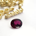 Loose Grape Garnet Gemstone