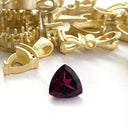 Loose Grape Garnet Gemstone