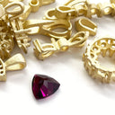 Loose Grape Garnet Gemstone