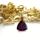 Loose Grape Garnet Gemstone