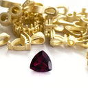 Loose Grape Garnet Gemstone