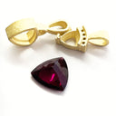 Loose Grape Garnet Gemstone