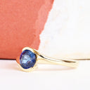 Sapphire and Yellow Gold Ring