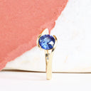 Sapphire and Yellow Gold Ring
