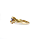 Golden Eye Yellow Gold Tanzanite Ring
