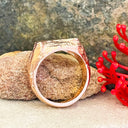 Rose Gold Table Mountain Ring