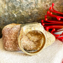 Yellow Gold Table Mountain Ring