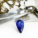 Tanzanite - violet/BLUE Pear Cut - 3.86ct
