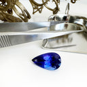 Tanzanite - violet/BLUE Pear Cut - 3.86ct