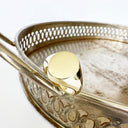 Classic Unisex Oval Front Yellow Gold Signet Ring