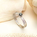 Black Diamond Ring
