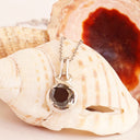 Black Diamond White Gold Pendant