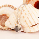 Black Diamond White Gold Pendant