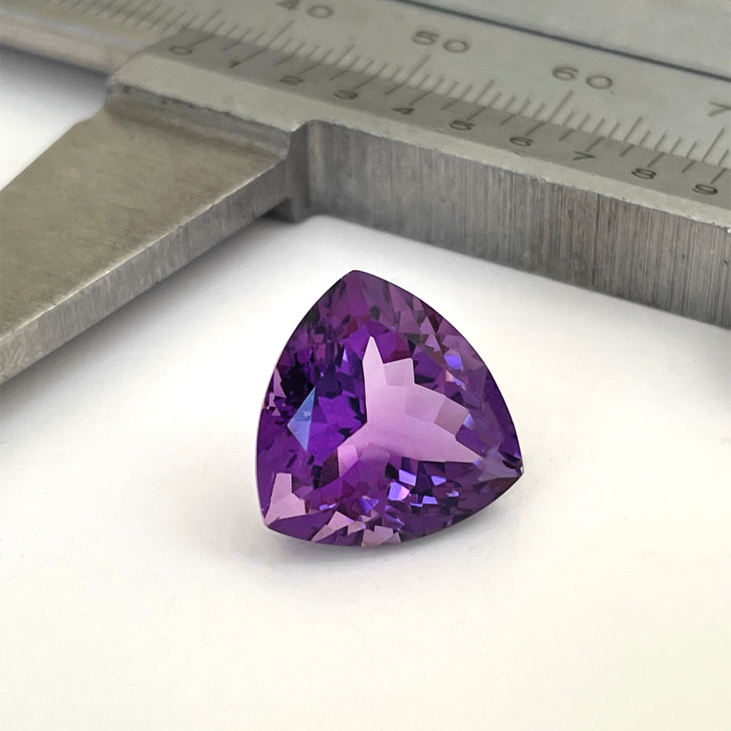 Amethyst - Purple Trilliant Cut - 8.90ct