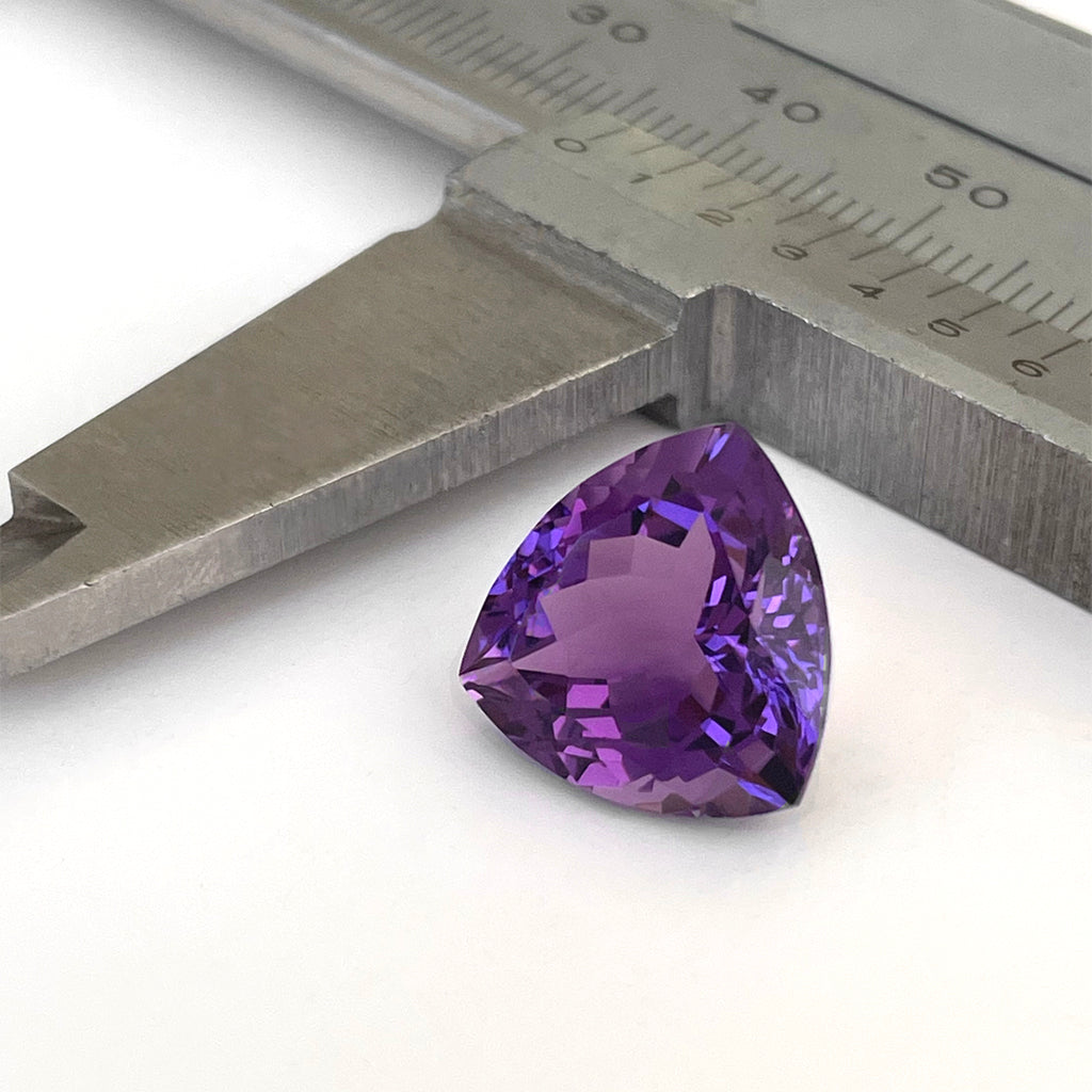 Amethyst - Purple Trilliant Cut - 8.90ct