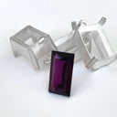 Garnet - Rhodolite Emerald Cut - 5.73ct