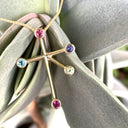 Bezel Set Rainbow Yellow Gold Southern Cross