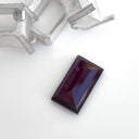 Garnet - Rhodolite Emerald Cut - 5.73ct