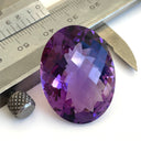 Amethyst - Purple Oval Cut - 38.30ct