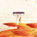 Magnificent Marquise Cut Tanzanite White Gold Ring