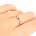 Moonlace Black & White Diamond Ring