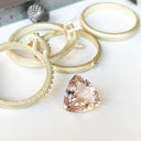 Morganite - Peach Trilliant Cut - 2.60ct
