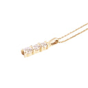 Perfect Harmony White Diamond Yellow Gold Pendant