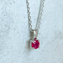 Gold Ruby pendant