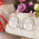 Silver table Mountain Earrings