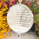 Silver Double Rhino Africa Coin With Trilliant Tanzanite Detail Pendant