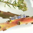 Silver tanzanite Africa Ring