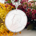 Silver Kruger Rand Pendant