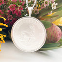 Silver Kruger Rand Pendant