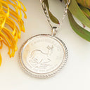 Silver Kruger Rand Pendant