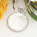 Silver Kruger Rand Pendant
