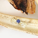 Striking Double Lion and Tanzanite Yellow Gold Ring