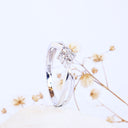 Sweet and Sultry Twist White Diamond White Gold Ring