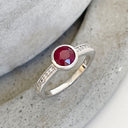 Ruby and Diamond Ring