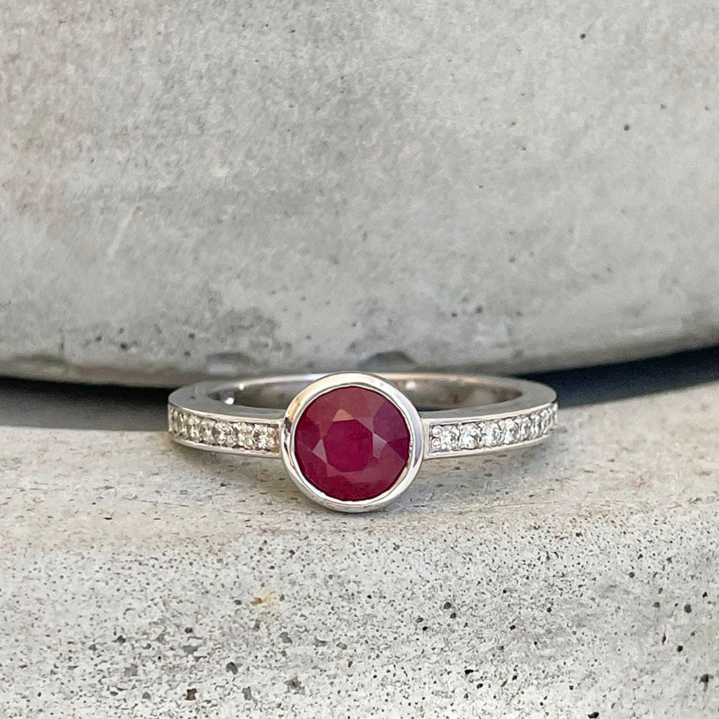 Ruby and Diamond Ring