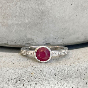 Ruby and Diamond Ring