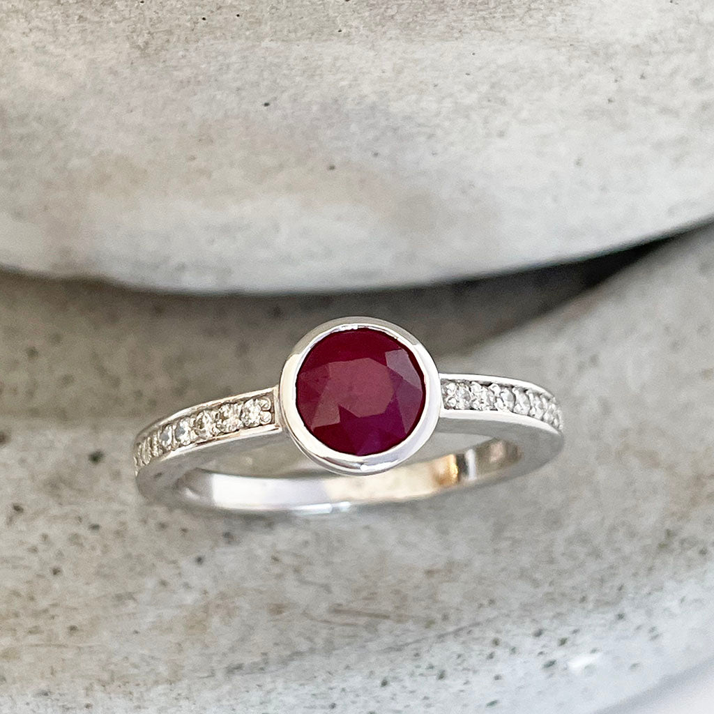 Ruby and Diamond Ring