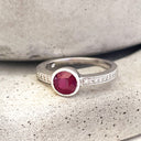 Ruby and Diamond Ring