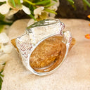 3D Silver Table Mountain Ring