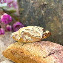 3D yellow gold Table Mountain Ring