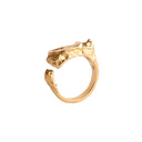 The Plateau Table Mountain Ring in Yellow Gold