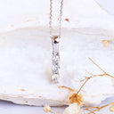 White Diamond White Gold Pendant